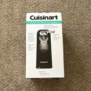 Cuisinart Black can opener